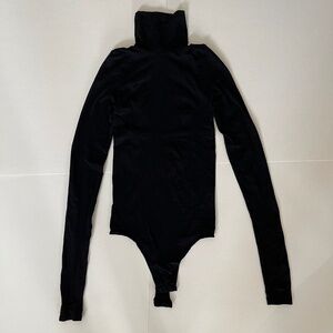 Ballet Long Turtleneck Bodysuit with Thumbholes